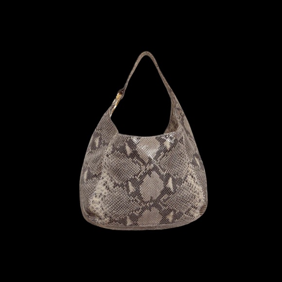 Sale! Michael Kors Fulton Python Hobo Bag - Picture 6 of 8